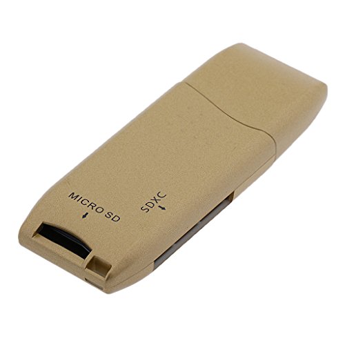 5 Gbps USB 3.0 Micro SD TF SDXC Flash Speicherkarten Kartenleser Card Reader Kartenlesegerät – Gold - 7