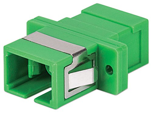 Preisvergleich Produktbild intellinet 760621 SC / APC Singlemode Simplex Adapter grün
