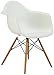 Produktbild Vitra 4401120011 Stuhl DAW Eames Pl.Armchair Gestell Ahorn-gelbl.Schale, weiß