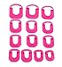 niceEshop(TM) 26pcs Nail Polish Glue Model Spill Proof Manicure Protector Tools Nail Art Tools+ 1PC Sticker