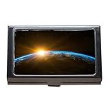 1.HOHE KAPAZITÄT: Speichert ungefähr 13-18 Visitenkarten entsprechend der Dicke Ihrer Karten. geeignet für ID-Karten, Kreditkarten, Geschenkkarten;