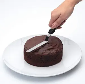 Unknown Cake Angular Palette Bend Knife For Spreading Frosting Cake Batter 8