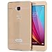 Produktbild Saxonia Honor 5X Hülle Aluminium Case Schutzhülle Alu Rahmen Bumper und Back Cover | Plexiglas Rückseite Gold