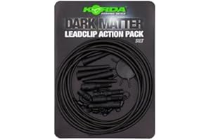 Korda Dark Matter Leadclip Action Pack: Silt