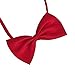 Produktbild Elegante Nette Hund Welpen Katze Mode Bowknot Fliege Krawatte Kleidung Für Kleine Hund Rot 1 StückHaustier-Fliege-Bogen (rot)