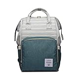 La mochila de la bolsa de pañales es impermeable de alta densidad, que adopta algodón de perla y aislamiento de papel de aluminio compuesto