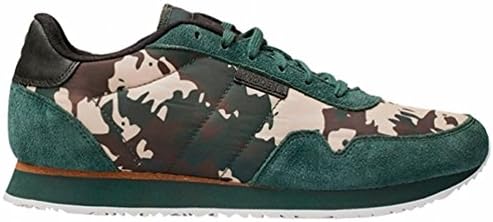 Woden Nora II WL159 Green and Camouflage. Womens Shoes. Sneaker (39 EU, Grüne Tarnung)
