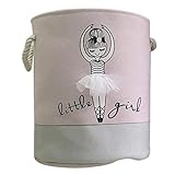 cesta niña flores ❤️【Fácil de transportar】 - estas cestas grandes de almacenamiento de ropa se pueden plegar para ahorrar espacio y facilitar el almacenamiento. Se pueden plegar cuando no las estés utilizando o de viaje
