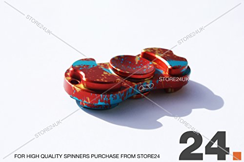 Fidget Spinner Hand Finger Focus Ultimate Spin Aluminum EDC Bearing Toys Gift (Blue & Red Nebula) Fidget Spinner Hand Finger Focus Ultimate Spin Aluminum EDC Bearing Toys Gift (Blue & Red Nebula)