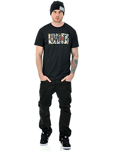 Unit T-Shirt Reset Consume Schwarz Schwarz