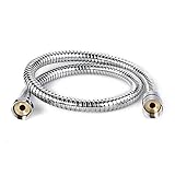 Material: acero inoxidable. Perfecto para duchas eléctricas o sistemas bombeados. Estándar de 1/2 "de