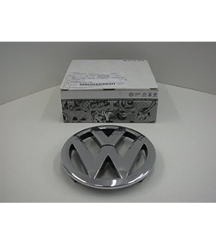 Emblema Frontale Volkswagen Originale Cromato - Ricambio 3A0853600 EPG Per Griglia - Foto 3