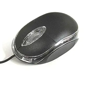 BigPlayer 3D Optical Wired USB Mouse (Black)