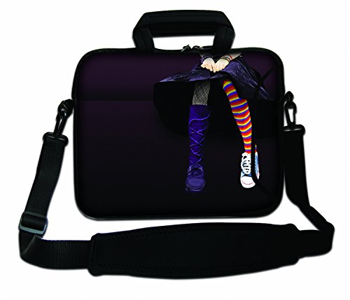 Luxburg Schultertasche Notebooktasche Laptoptasche Tasche mit Tragegurt aus Neopren für Laptop / Notebook Computer 13,3 Zoll
