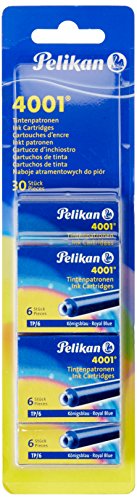 Pelikan 330845 Patronen 5er Packung, blau