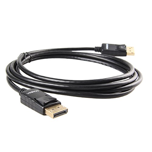 Acxeon Displayport Kabel 2M, DisplayPort 1.2v echtem vergoldet 3U“ Stecker OFC, DP Kabel 1.2v Neue HDTV Auflösungen bis zu 4K, 3D, 3840×2160 für Beamer Displays Grafikkarten und Apple – Pro Series - 4