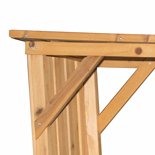 Siena Garden 671032 Kaminholzständer Kiefer imprägniert - 2