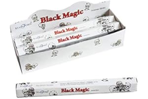 STAMFORD INC. 37519 Black Magic Incense Sticks, 20 Sticks x 6 Packs