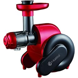 Naelia FPR-55802-NAE Extracteur de Jus Rouge Rubis 32,6 x 18,10 x 34 cm