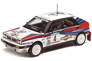 1988 Lancia Delta HF Integrale 8V [Vitesse 42400], #4, Biasion / Cassina, Sieger Rallye Portugal 1988, 1:43 Die Cast