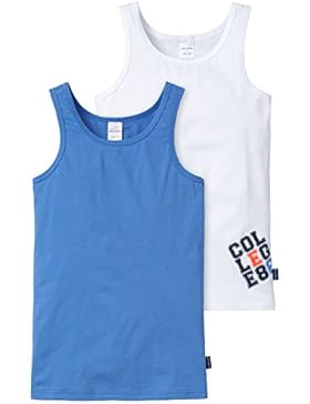 Schiesser Jungen Unterhemd 2pack Tanks