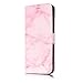 Produktbild Samsung Galaxy S8 Hülle, Chreey Marmor (Marble) Serie Muster Premium PU Leder Schutzhülle Brieftasche Flip Handyhülle [Rosa Marmor]