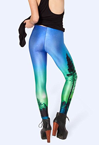 Molly Damen Einhorn Und Regenbogen-Muster Leggings - 5