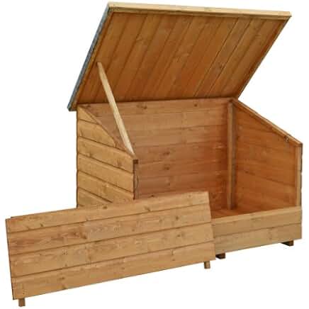 Amazon.co.uk: wooden outdoor storage box