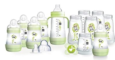 MAM Easy Start Self stérilisation anti-coliques kit de démarrage, petite, Bleu