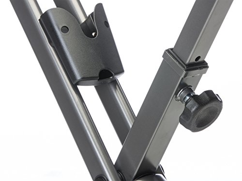 skandika Foldaway X-1000 Fitnessbike Heimtrainer klappbar mit Handpuls-Sensoren, 8-stufiger Magnetwiderstand, LCD Display ohne Rückenlehne - 8