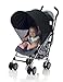 Protect A Bub UPF 50 Plus Single Stroller Sunshade (Black)