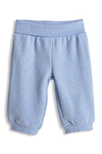 ESPRIT Baby Boys aus Baumwolle Plain Tracksuit Bottoms, Blue (light Blue 440), 0-3 Months (Manufacturer size: 56)