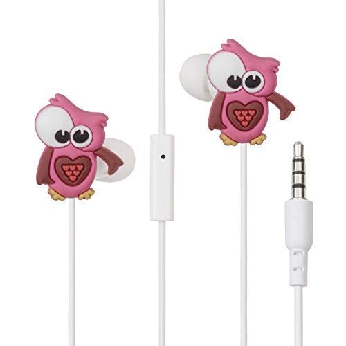 LolaChat Rosina - Auricolari Stereo In-Ear con microfono integrato e tasto multifunzione