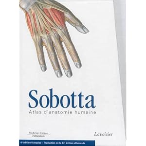 Atlas d'anatomie humaine Sobotta : Coffret 3 volumes