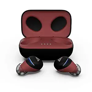 Boult Audio AirBass Zigbuds Truly Wireless Bluetooth in Ear Earbuds with Mic (Red)