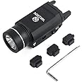 SBGJMY TL R Tactical Torch Flashlight,1000 Lumens Strobe Torch Constant-on/momentary-on Hunting Light (Black)