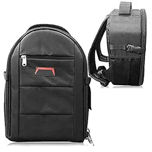 PRIYAM DSLR SLR Camera & Lens Shoulder Backpack Camera Bag (Black) for All Camera Bags