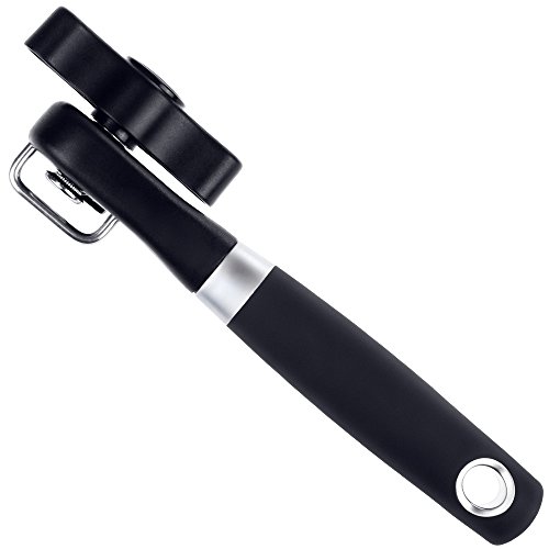 Anpro Dosenöffner, Edelstahl Ecke Dosenöffner, professionelle Sicherheits Dosenöffner, manuell Öffner mit ergonomischem rutschfestem Griff