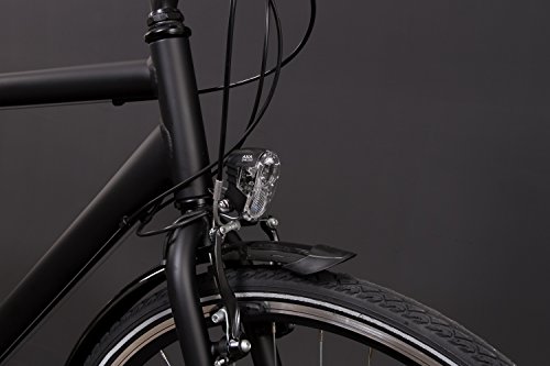 28″ Zoll Alu MIFA Herren Trekking Fahrrad Shimano 21 Gang Nabendynamo schwarz Rh 60cm - 6