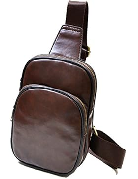 Anne , Herren Schultertasche schwarz braun