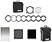 Price comparison product image Rollei Square Filter Starter Kit Pro Universal for 100 mm - for lenses with threads of 52, 55, 58, 62, 67, 72, 77 and 82 mm, incl. Circular Polarizer Filter, 3 Profi Pro Square Filter Mark II and Easy Lock System