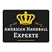 Produktbild Mousepad American Handball Experte schwarz