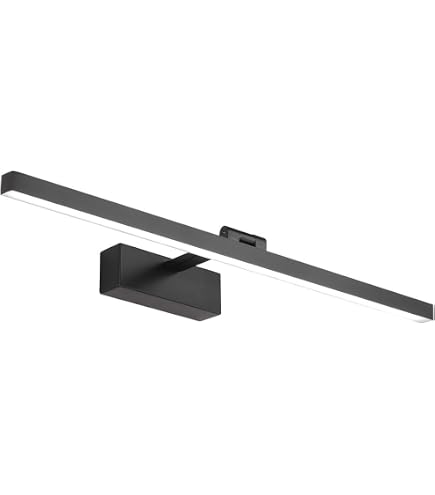 Spot LED Pour Miroir Salle De Bain Emuca - IP44, 233mm, Blanc Froid, Chromé