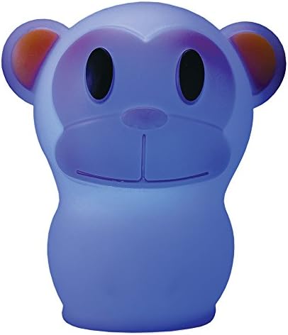 Night Buddy Childrens Night Light and Mood light - Ambient colours in friendly designs - Rechargeable or Battery - Portable and Travel friendly (Battery Monkey)