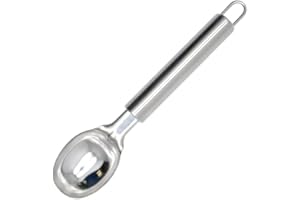 Fackelmann Elemental Łyżka do Lodów, Szary, 19 x 4,2 x 1,5cm