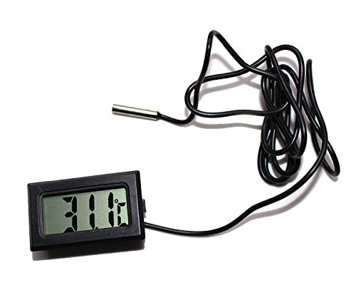 HaoYiShang Digitale Elektronische Thermometer Temperatur Monitor Tester mit wasserdicht Sensor - 3