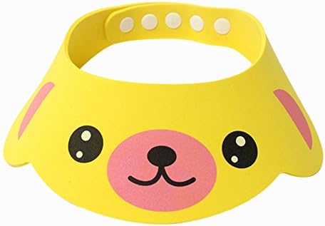 Seawood Baby Kids Children Shampoo Bath Hat Shower Cartoon Adjustable Cap Wash Hair Shield Hat