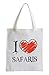 Produktbild I love Safaris Fun Jutebeutel