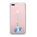Produktbild SmartGiftShop Film Charakter Disney Zitat KLARES Flexibles TPU Schutzhülle Fall iPhone iPhone 8 Plus/Aschenputtel / Cinderella