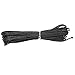 Price comparison product image wax cord - SODIAL(R)10m watchband wax cord Bead watches yarn waxed cotton 1.5mm Black